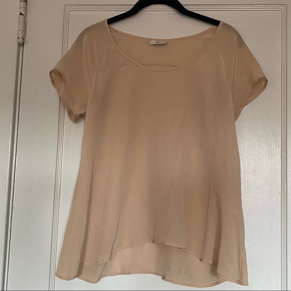 SHORT SLEEVE CHIFFON SHIRT